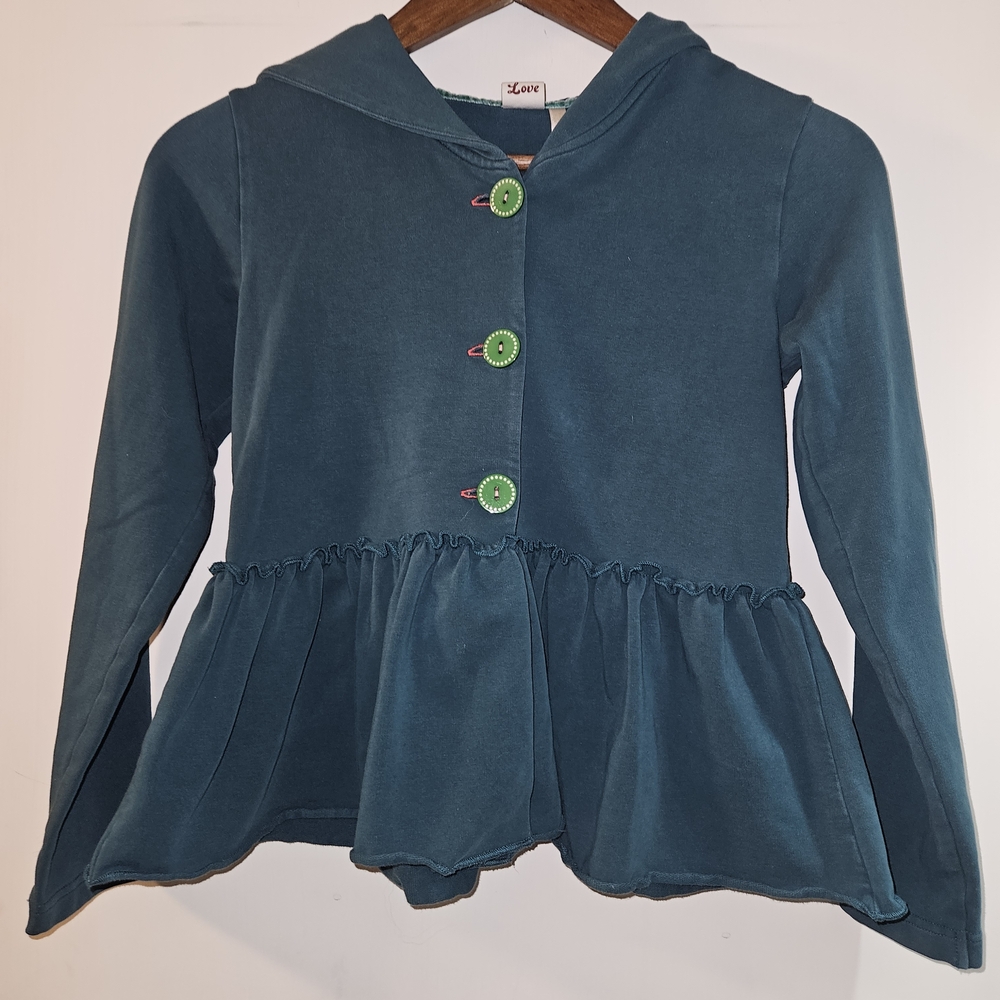 Kids Matilda Jane Button-Up Hoodie